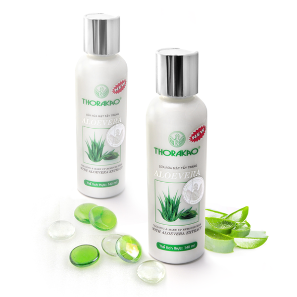 Sữa Rửa Mặt Tẩy Trang Aloevera 140G Thorakao