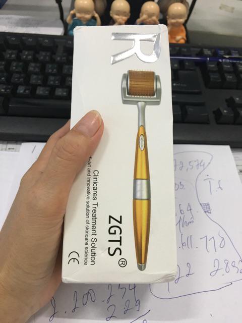 Cây lăn kim tay ZGTS 192 kim đủ các size có hướng dẫn lăn tinh chất 0.25mm 0.5mm 0.75mm 1mm 1.5mm 2mm