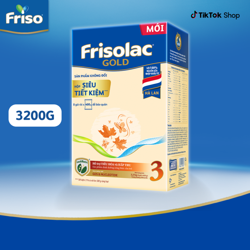 Sữa Bột Friso Gold 4 Hộp Giấy 32KG (cho trẻ từ 2-6 tuổi)