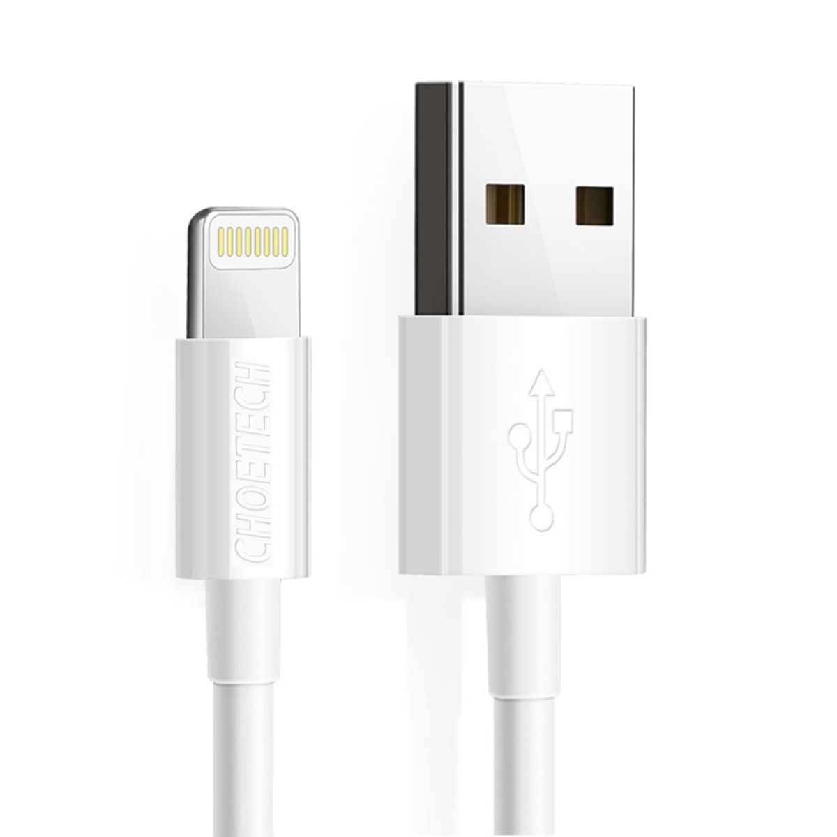 Cáp sạc nhanh Choetech Series IP00  MFI Usb to Lightning 2.4A (Hàng chính hãng)