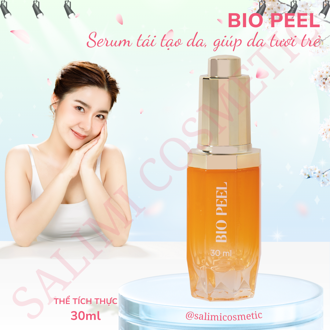 Bộ Sản Phẩm Chăm Sóc Da BIO PEEL & HYDRA SERUM Quyên Lara - Làm Mờ Các Vết Thâm Sạm Nám Sáng Da