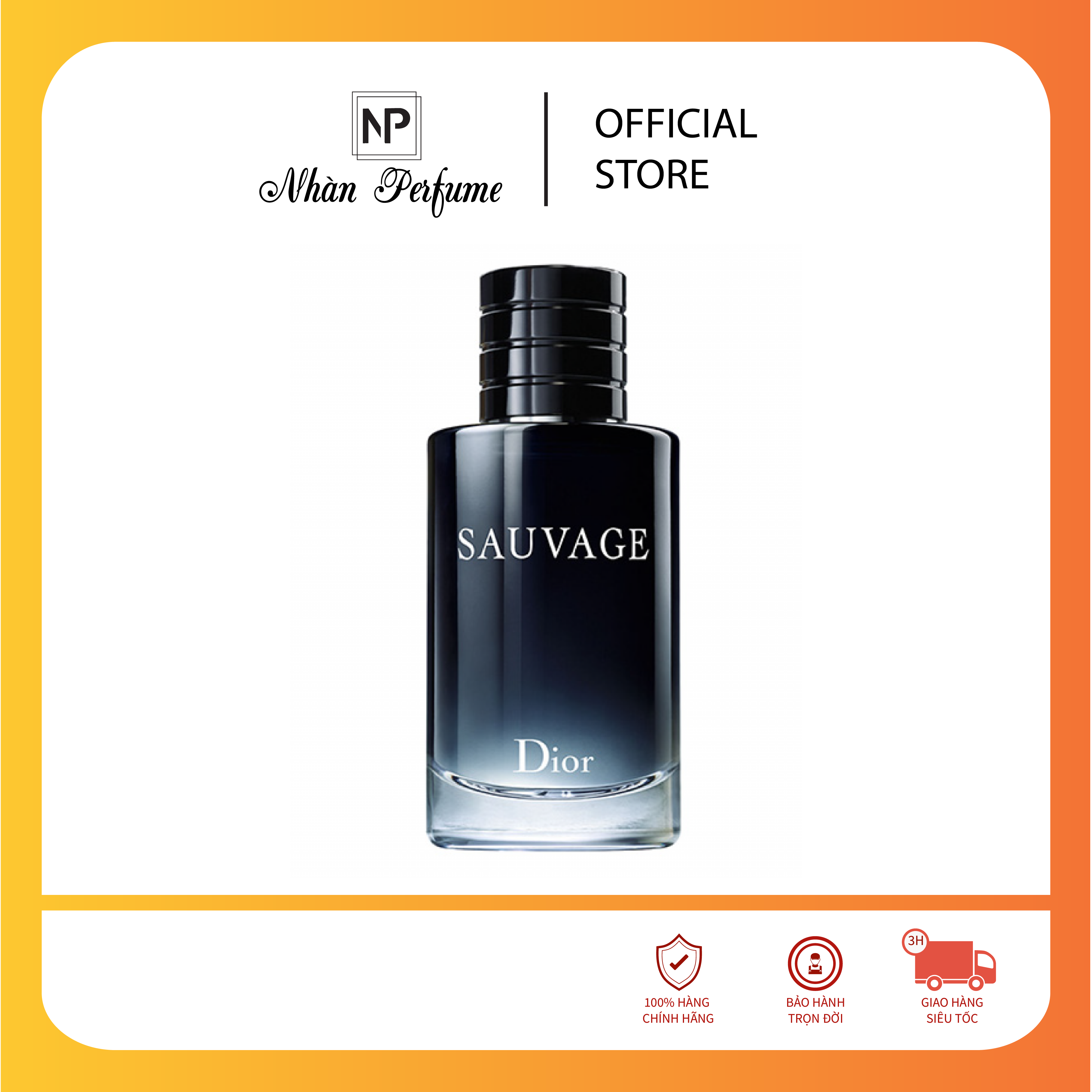 [Hcm]Nước Hoa Nam Dior Sauvage Edt 100Ml Chính Hãng Nhập Khẩu Pháp