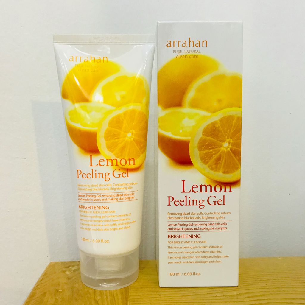 GEL TẨY TẾ BÀO CHẾT TOÀN THÂN ARRAHAN LEMON PEELING GEL 180ML