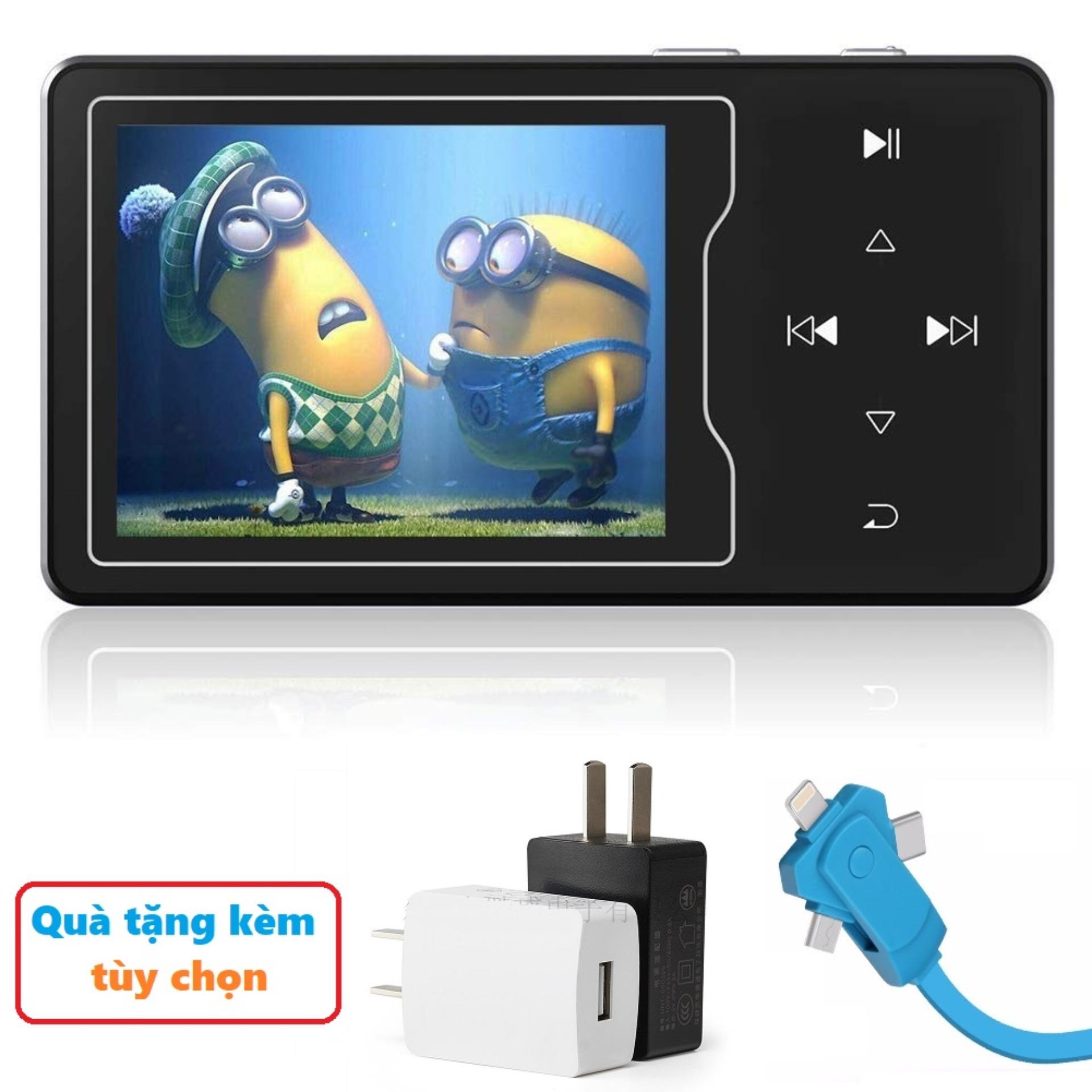 Máy nghe nhạc Ruizu D08 cao cấp màn hình HD 2.4 inch + Kèm quà tặng hấp dẫn