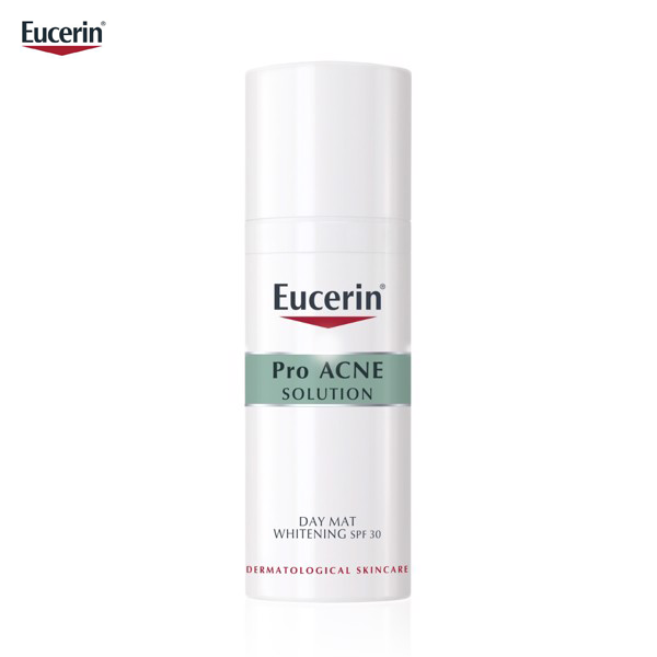 [HCM]Eucerin Kem Dưỡng Trắng Da Giảm Mụn Proacne Day Mat Whitening Spf30 50ml