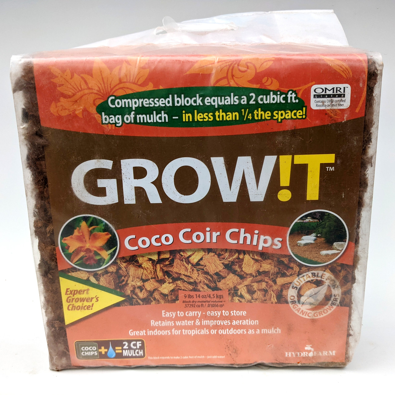 Xơ Dừa ép Nguyên Kiện 4.5Kg (Coco Coir Chip) Dừa Cắt  Dừa Cục Dừa Ép Kiện  Giá Thể Trồng Cây  quấn ổ