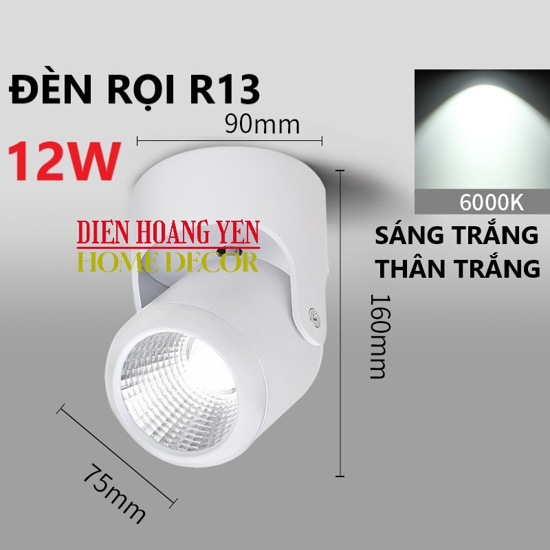Đèn rọi đế ngồi soi gương rọi tranh 12W 7W