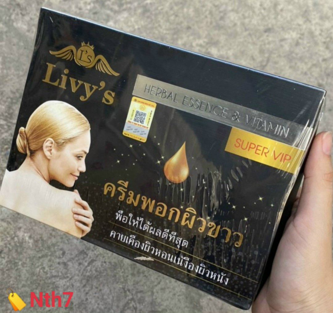 [Cam Kết Chính Hãng] Ủ Trắng Livy Đen Thái Lan