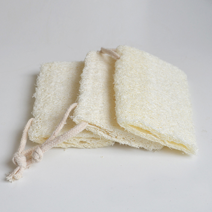 Miếng xơ mướp tự nhiên (Tắm rửa bát) Giao mầu ngẫu nhiên