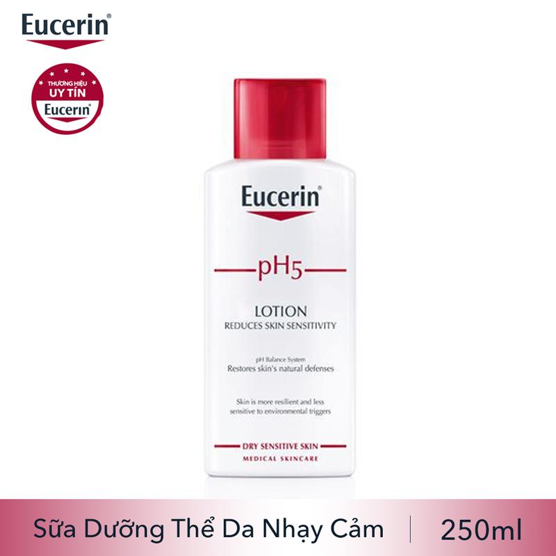 [HCM]EUCERIN SỮA DƯỠNG THỂ CHO DA NHẠY CẢM PH5 LOTION 250ML