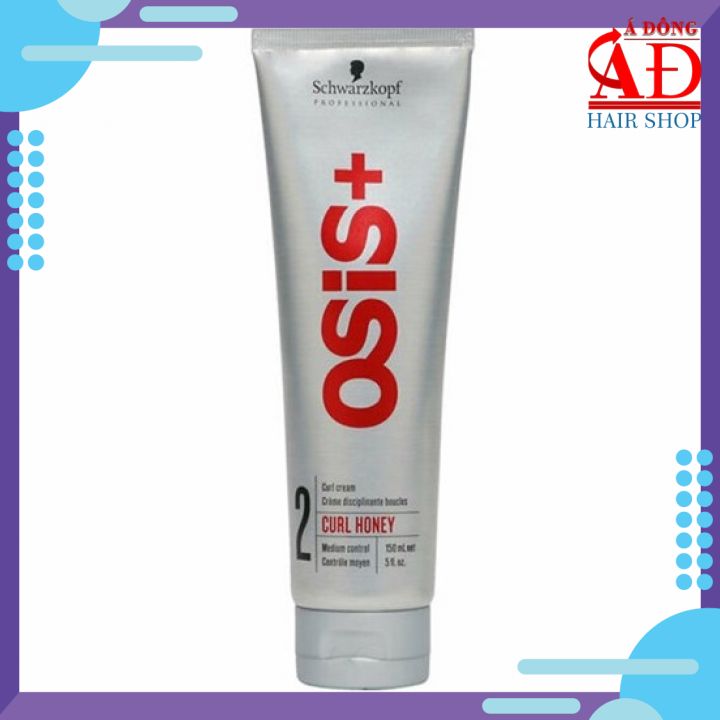 Schwarzkopf Osis+ 2 Curl Honey Cream 150Ml - Kem Tạo Lọn Sóng Xoăn Giữ Nếp Tóc