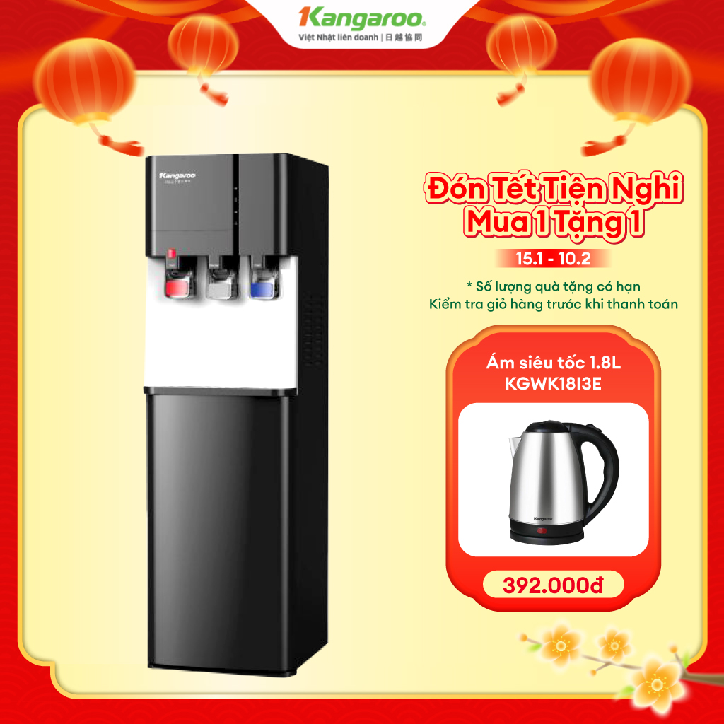 [Voucher 15%] Máy làm nóng lạnh nước uống Kangaroo KG599A3