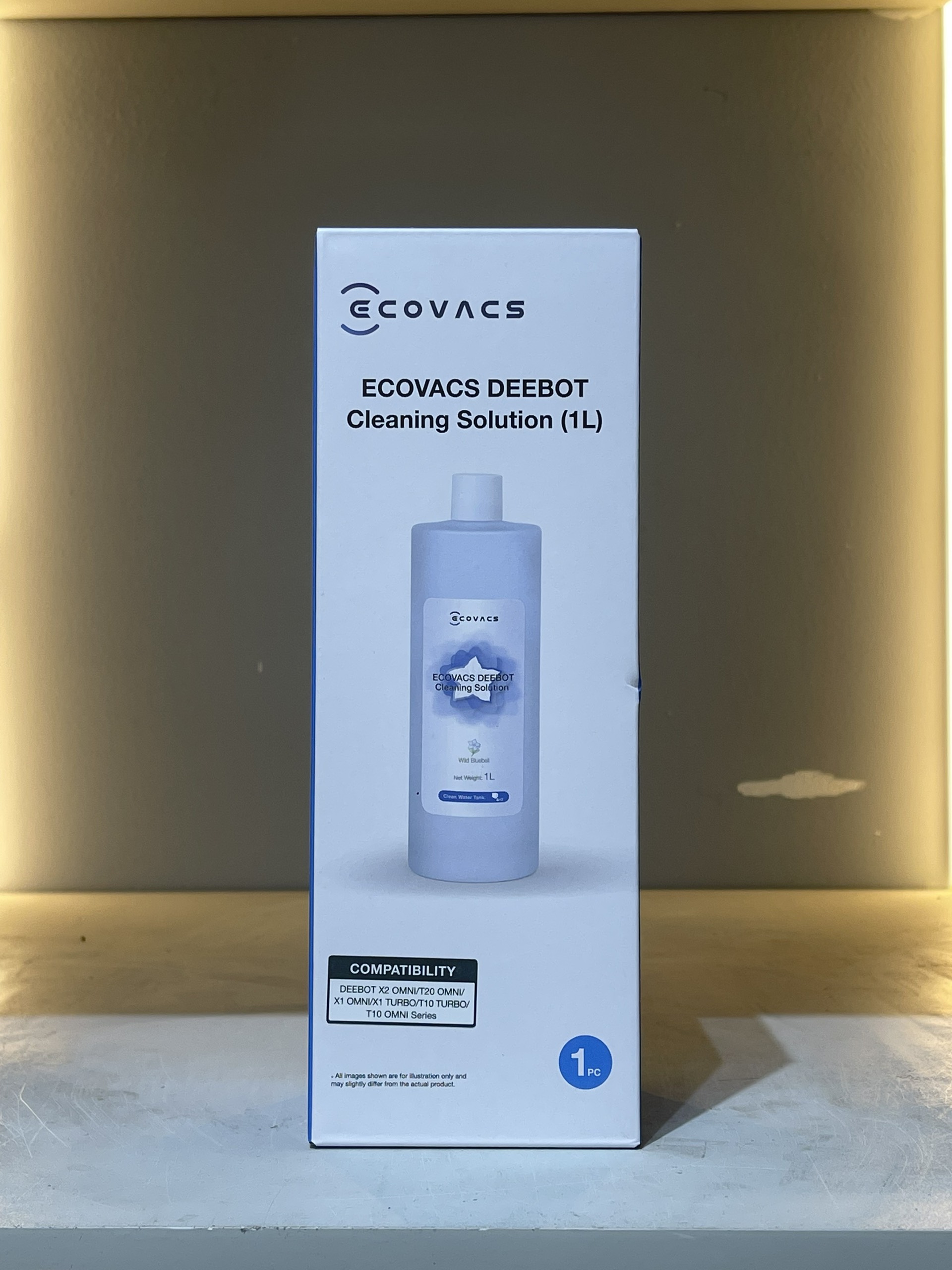 Nước lau sàn Ecovacs chính hãng - Nước lau sàn chuyên dụng cho robot (tương thích Ecovacs và các rob