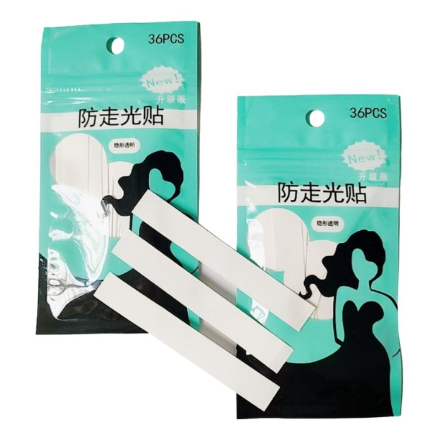 Băng dính thời trang cố định quần áo - Miếng dán áo chống hở combo 1 túi 36 miếng 3001