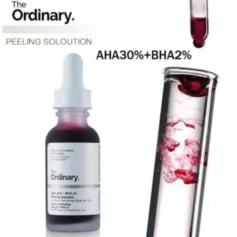 [HCM]Tinh Chất Serum The Ordinary AHA 30% + BHA 2% Peeling Solution Mặt Nạ Tẩy Tế Bào Chết 10 Phút Serum Dưỡng Da Xóa Sẹo Mụn Làm Trắng Da Chăm 30ML