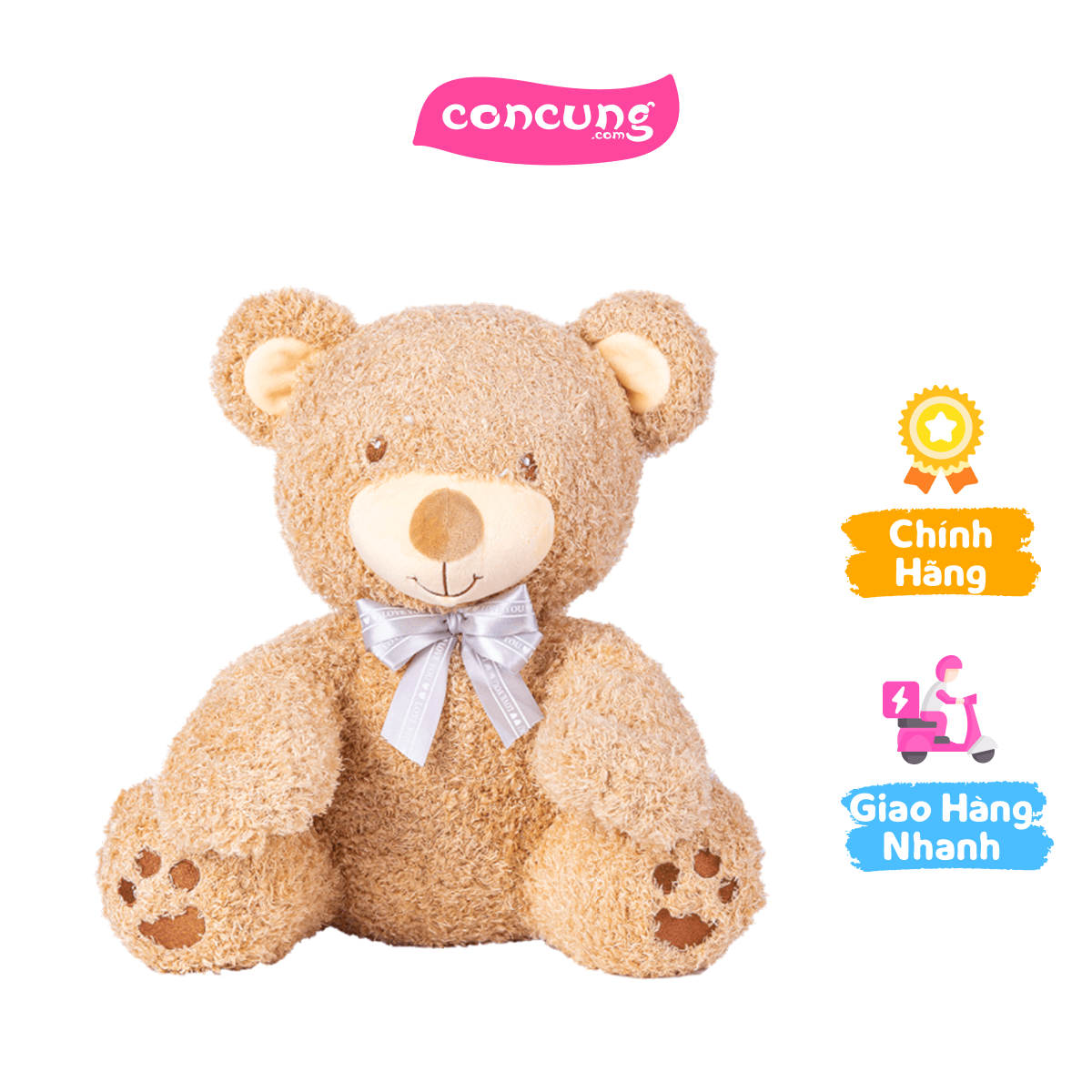 Gấu bông Dad lông xù cao cấp Animo (TN)