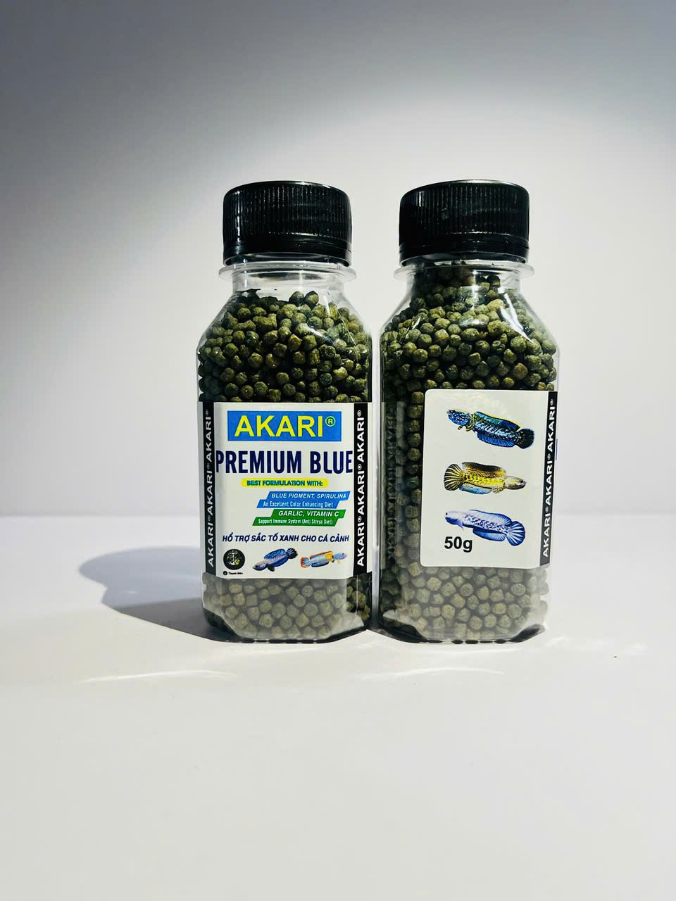 Cám cá Lóc AKARI cao cấp Premium Maxi - Blue