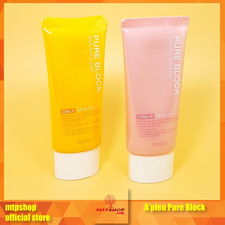 Kem Chống Nắng A’pieu Pure Block Daily Suncream 50G