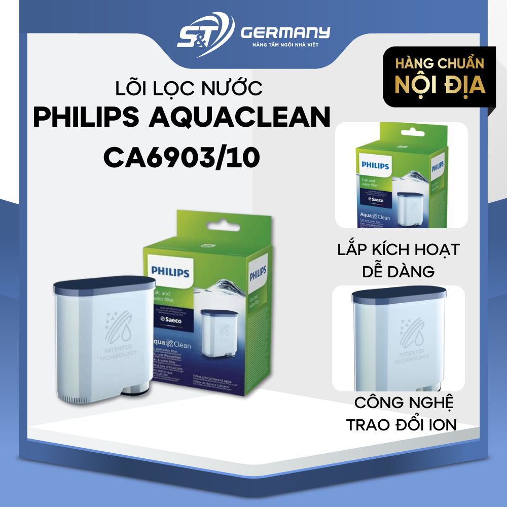 Lõi lọc nước Philips AquaClean CA6903/10 cho máy pha cà phê Philips GST ELECTRONIC 700027