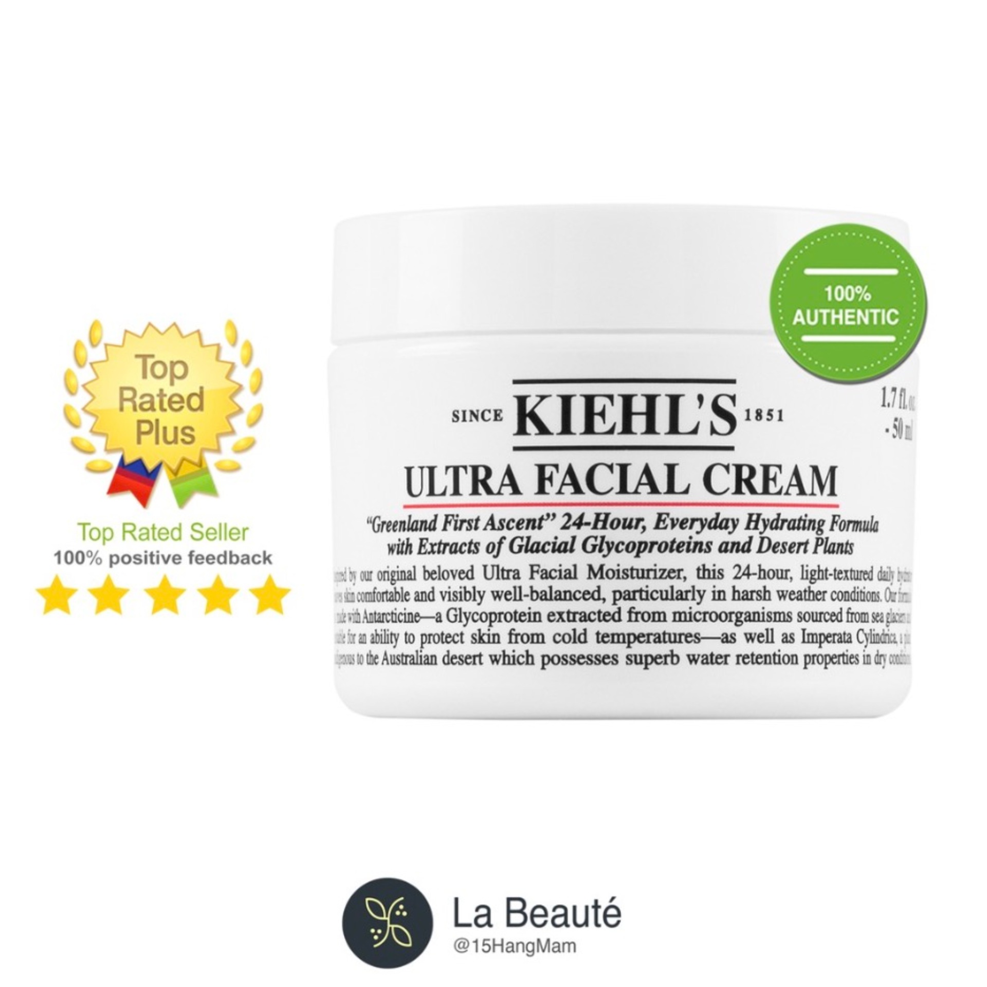 Kiehl&#39S Ultra Facial Cream - Kem Dưỡng Ẩm (50Ml - 125Ml)