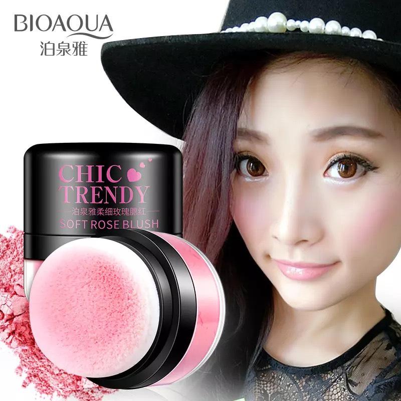 [HCM]Phấn Má Hồng Chic Trendy Của Bioaqua Hàng Nội Địa Trung