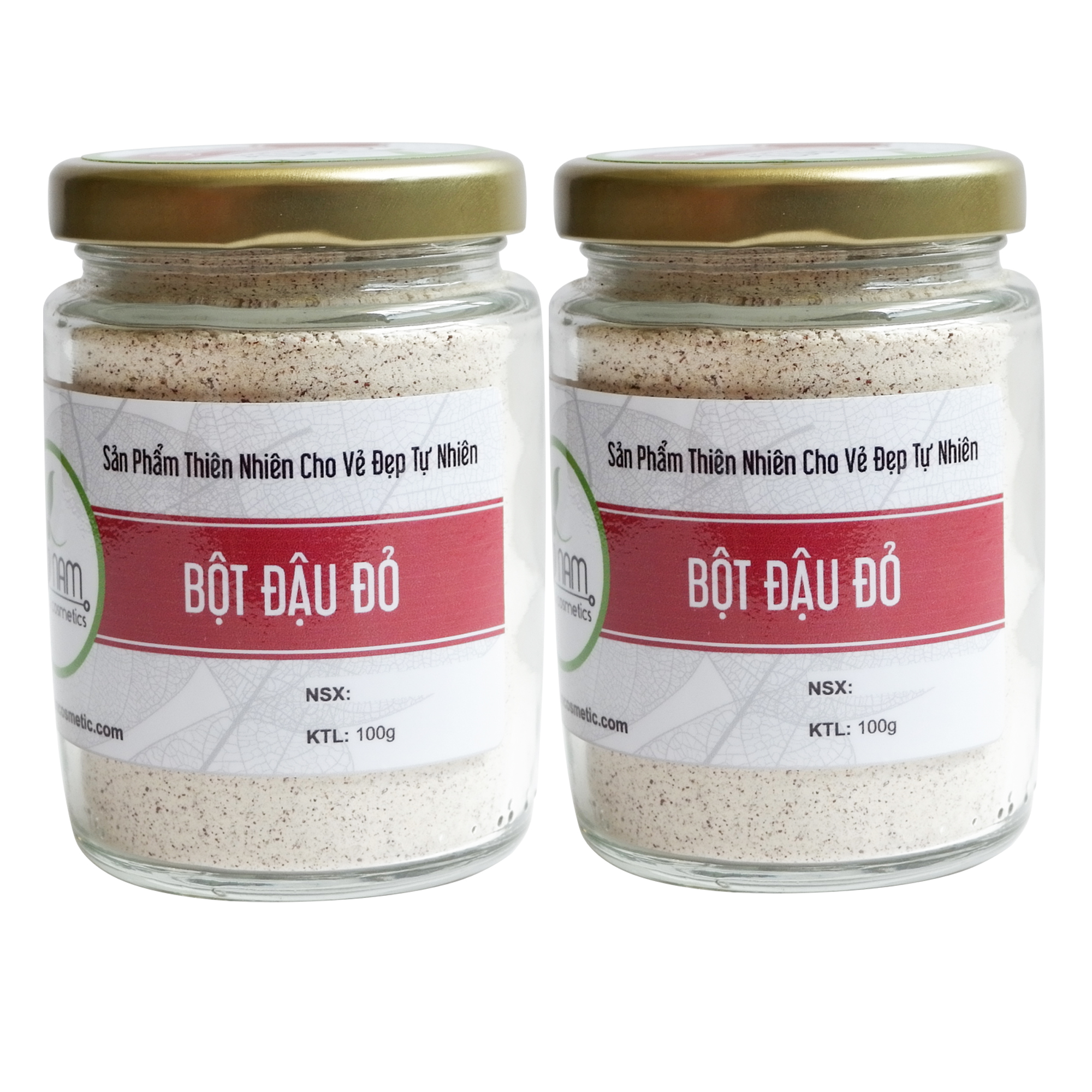 [HCM]Combo 2 Bột Đậu Đỏ Làm Sáng Da Bảo Lộc 100g