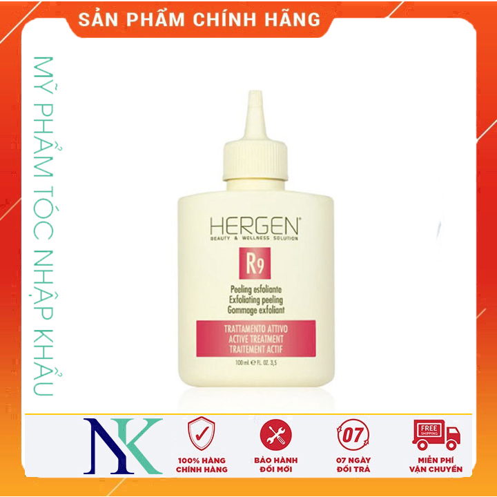 [Hcm]Tinh Chất Làm Sạch Tế Bào Chết Da Đầu Bes R9 Exfoliating Peeling 100Ml