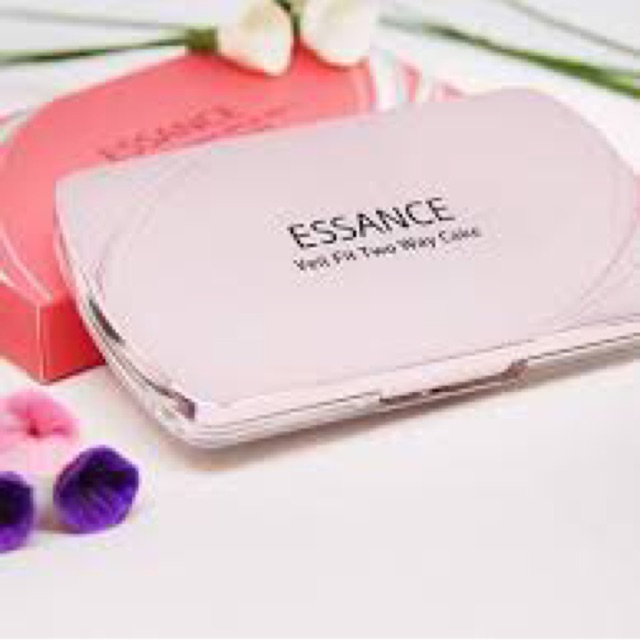 [Hcm]Phấn Essance Hộp Hồng Spf 30++ Tặng Thêm 1 Miếng Đấp Mặt Nạ