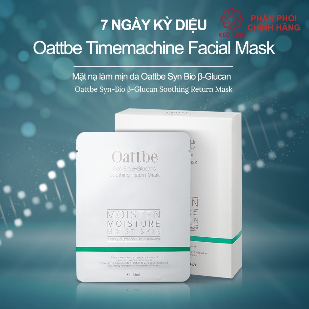 Mặt Nạ Dưỡng Da Cấp Ẩm Làm Dịu Da Lên Men Từ Yến Mạch Oattbe Dùng Hàng Ngày