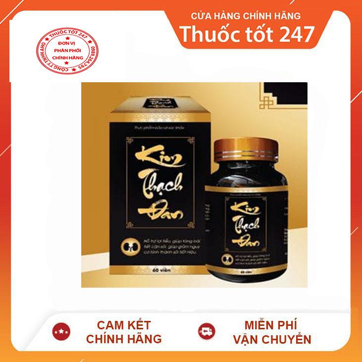 Kim Thạch Đan – Đánh tan sỏi thận sỏi tiết niệu (Hộp 60 viên)