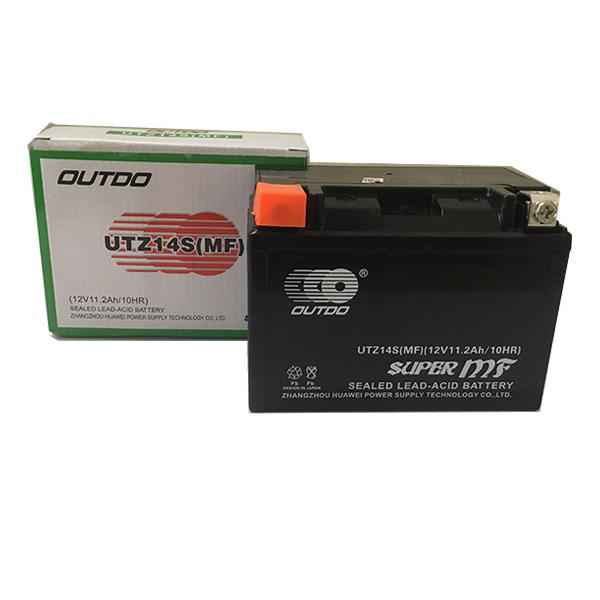 Bình ắc quy xe moto OUTDO UTZ14S (12V-11.2AH) bình acquy sh 300i