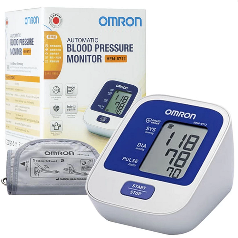 Máy đo huyết áp bắp tay Omron HEM - 8712