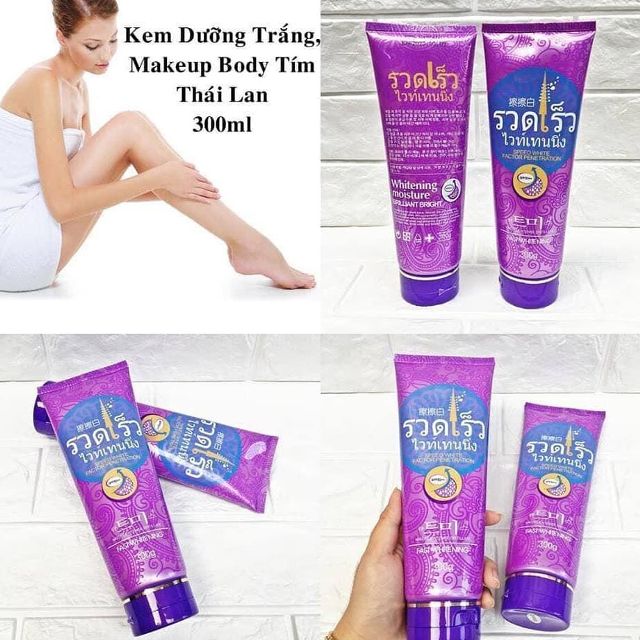 Dưỡng Trắng Da Cao Cấp Whitening Moisture Tím Thái Lan