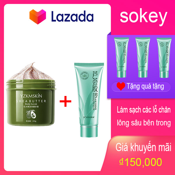 Yzkmskin Nổi Da Nang Lông Tẩy Tế Bào Chết Mụn Lưng Làm Trắng Da Toàn Thân