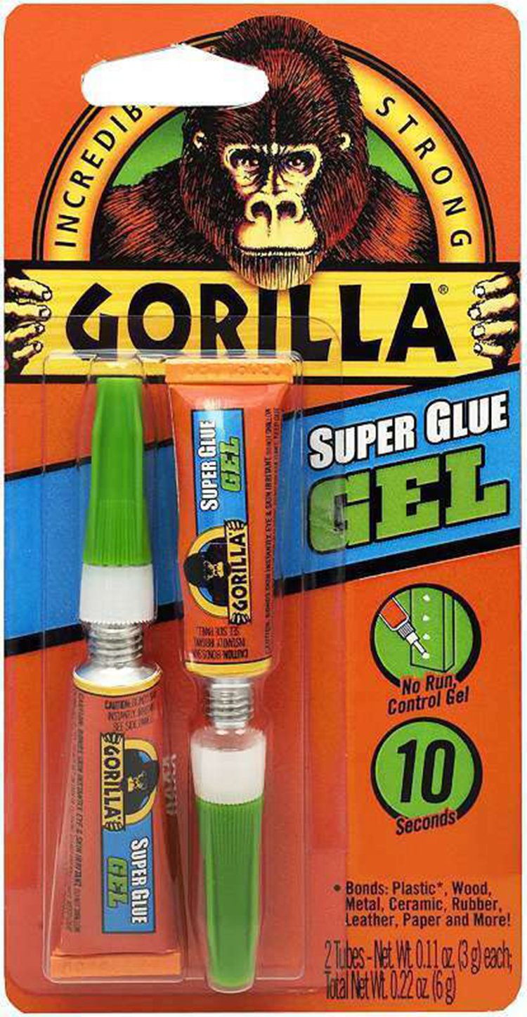 Keo Dán Gel Trong Suốt Đa Năng Siêu Dính Gorilla Super Glue Gel Dính Mọi Bề Mặt Không Mùi Thời Gian Khô Nhanh Dễ Dùng