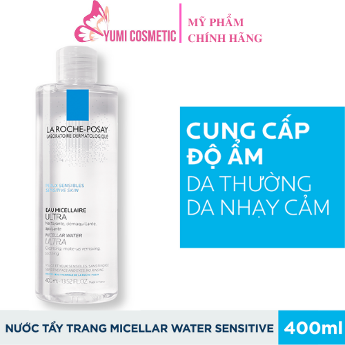 Nước Làm Sạch Sâu Và Tẩy Trang Cho Da Nhạy Cảm Micellar Water Ultra Sensitive Skin 400Ml