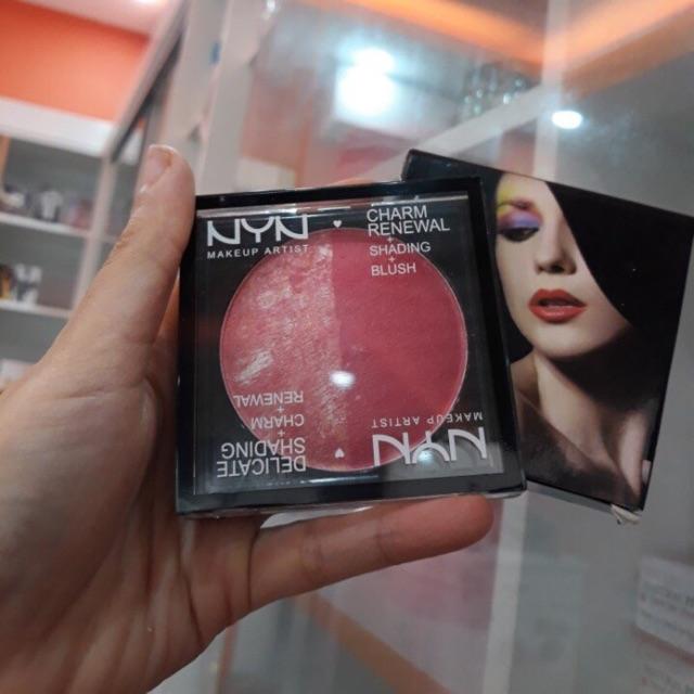 Phấn Má Hồng Nyn Charm Renewal Shading 2 Tone 15G