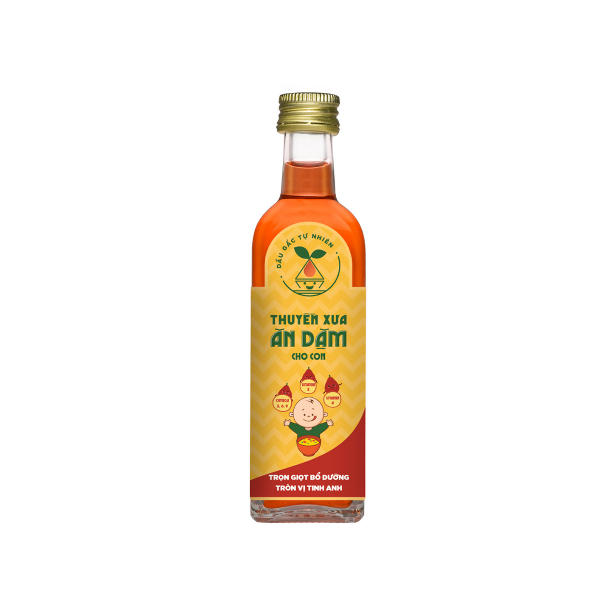Dầu Ăn Dặm Cho Bé Dầu Óc Chó Dầu Gấc Mè Olive Nguyên Chất Thuyền Xưa 100% Hạt Tự Nhiên 65ml 125ml - Bibo Mart