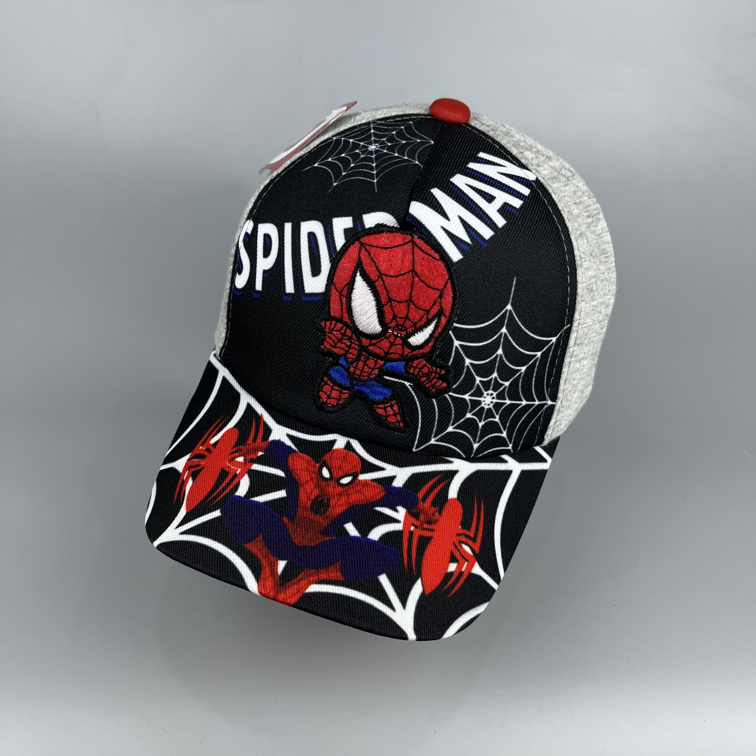 NÓN KẾT SPIDER MAN SUPER IN CHIBI MŨ LƯỠI TRAI TRẺ EM SIÊU NHÂN NHỆN CHO BÉ TRAI 2-8 TUỔINÓN SPIDER 