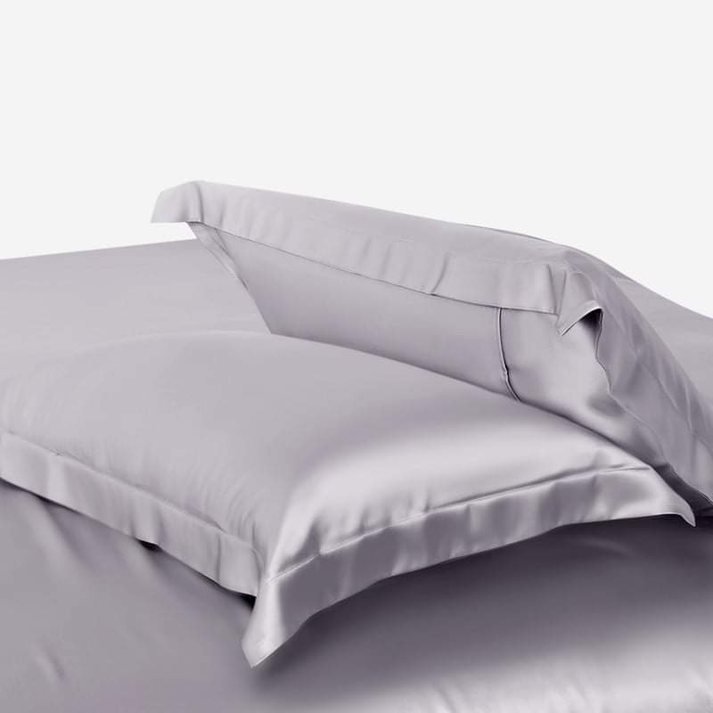 🔥XÃ KHO🔥Vỏ Gối Phi Lụa Cao Cấp Mát Mềm Mượt Vỏ Gối Nằm 50x70cm Vỏ Gối Ôm 100x35cm May Khóa Kéo Hàng 