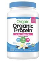 [HÀNG AIR-DATE MỚI] Orgain Organic Protein Powder mùi chocolate - Bột đạm Protein thực vật thuần chay