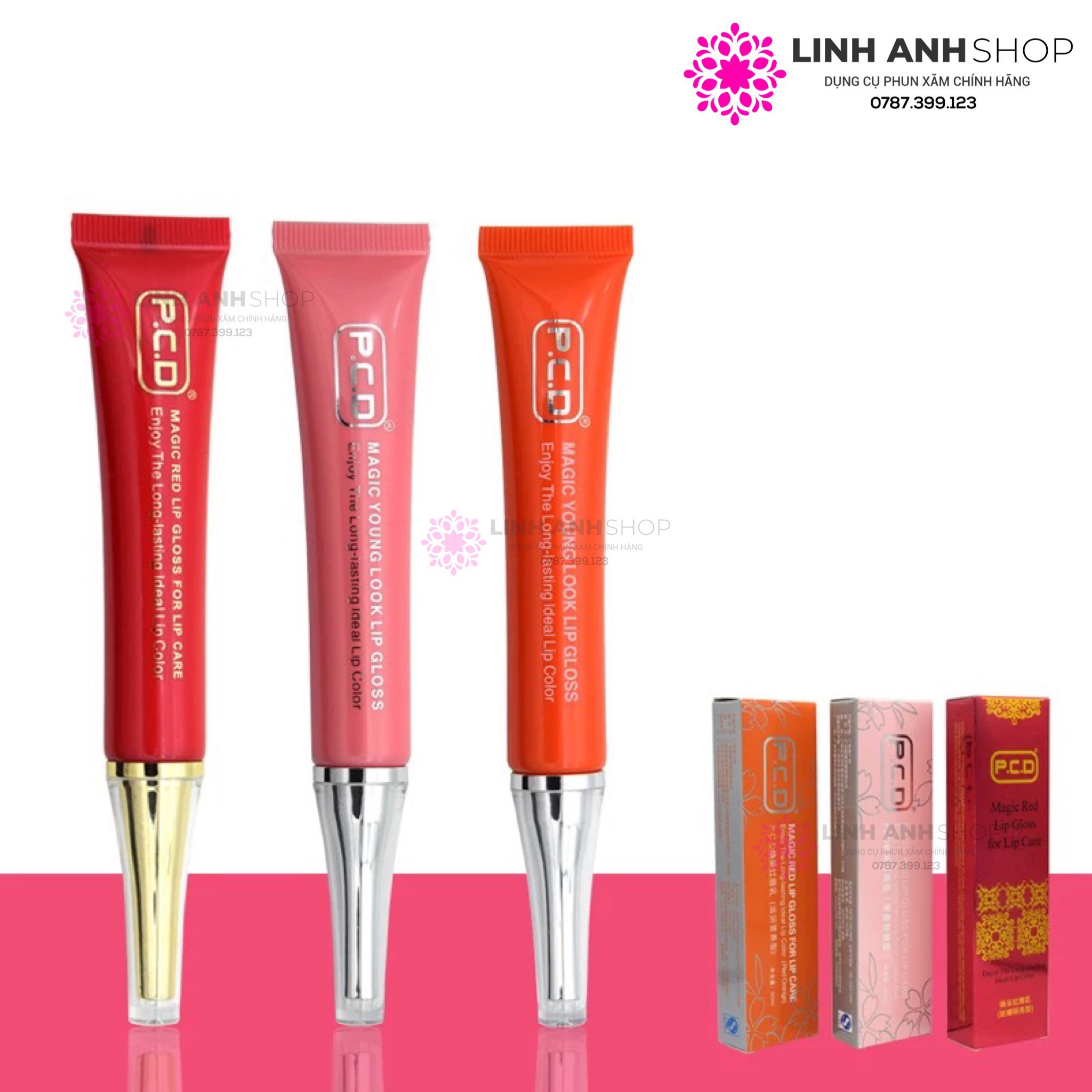 Dưỡng Kích Màu Môi PCD Chính Hãng