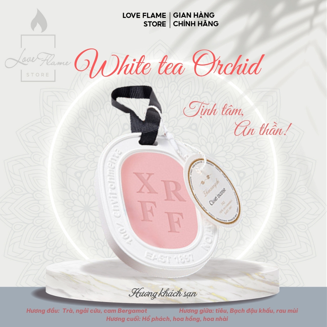 Sáp Thơm Treo Phòng khử mùi Tủ Quần áo Phòng ngủ Phòng khách Treo Ô tô. Set Quà Tặng Sinh Nhật Các Dịp Lễ Tết Noel