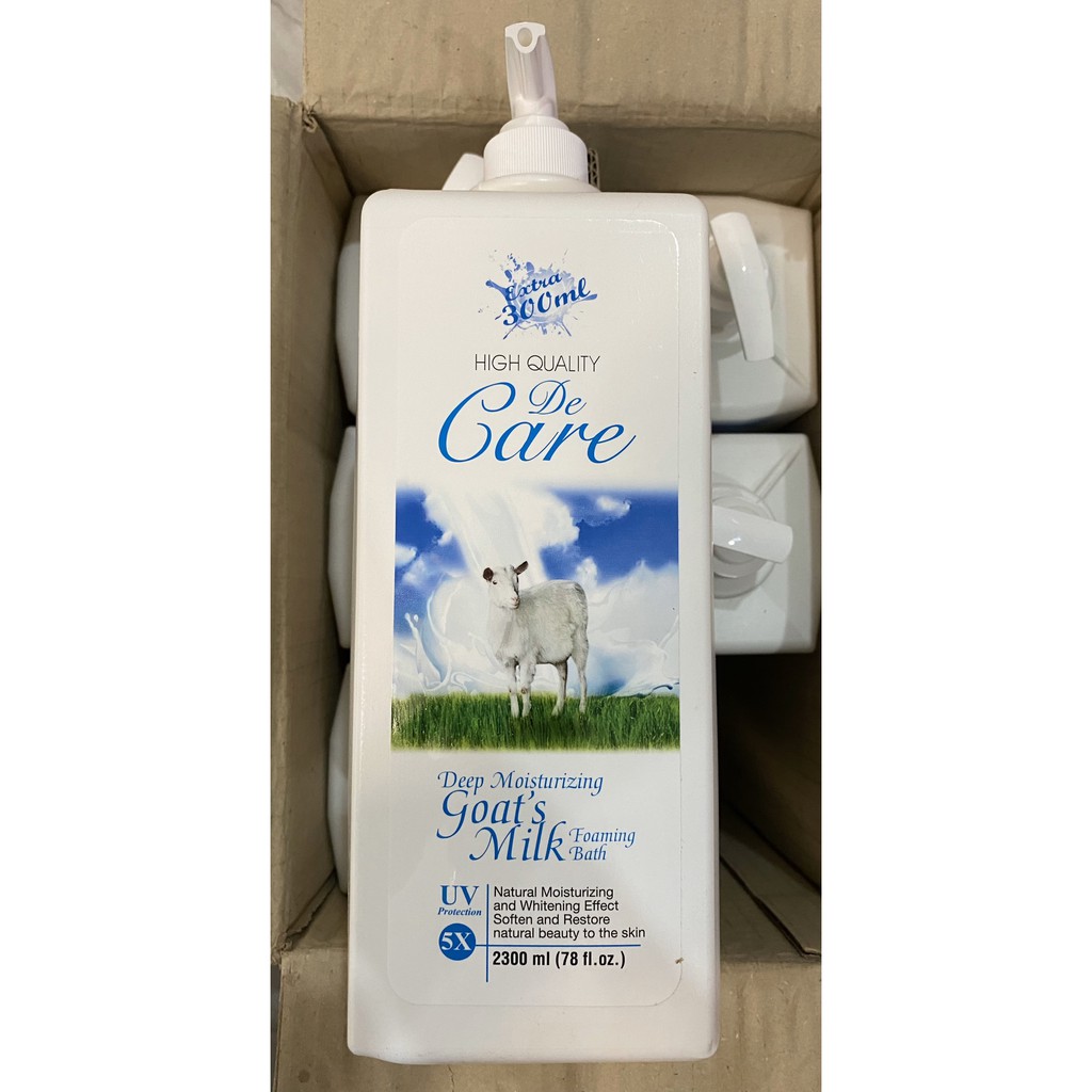 [Hcm]Sữa Tắm Dưỡng Da De Care 2300Ml Malaysia (Màu Trắng)