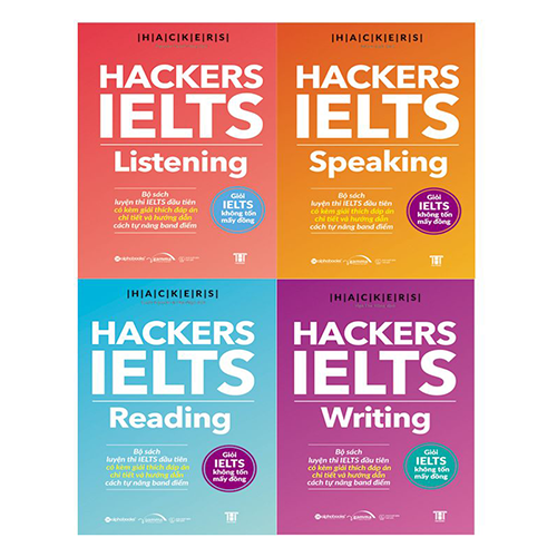 Sách Bộ Hacker IELTS Tặng Kèm Audio