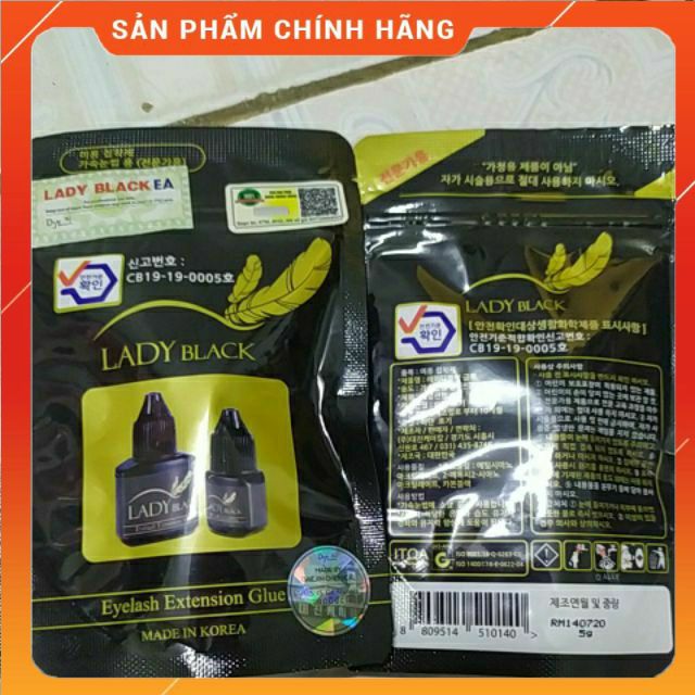 Keo nối mi Lady Black