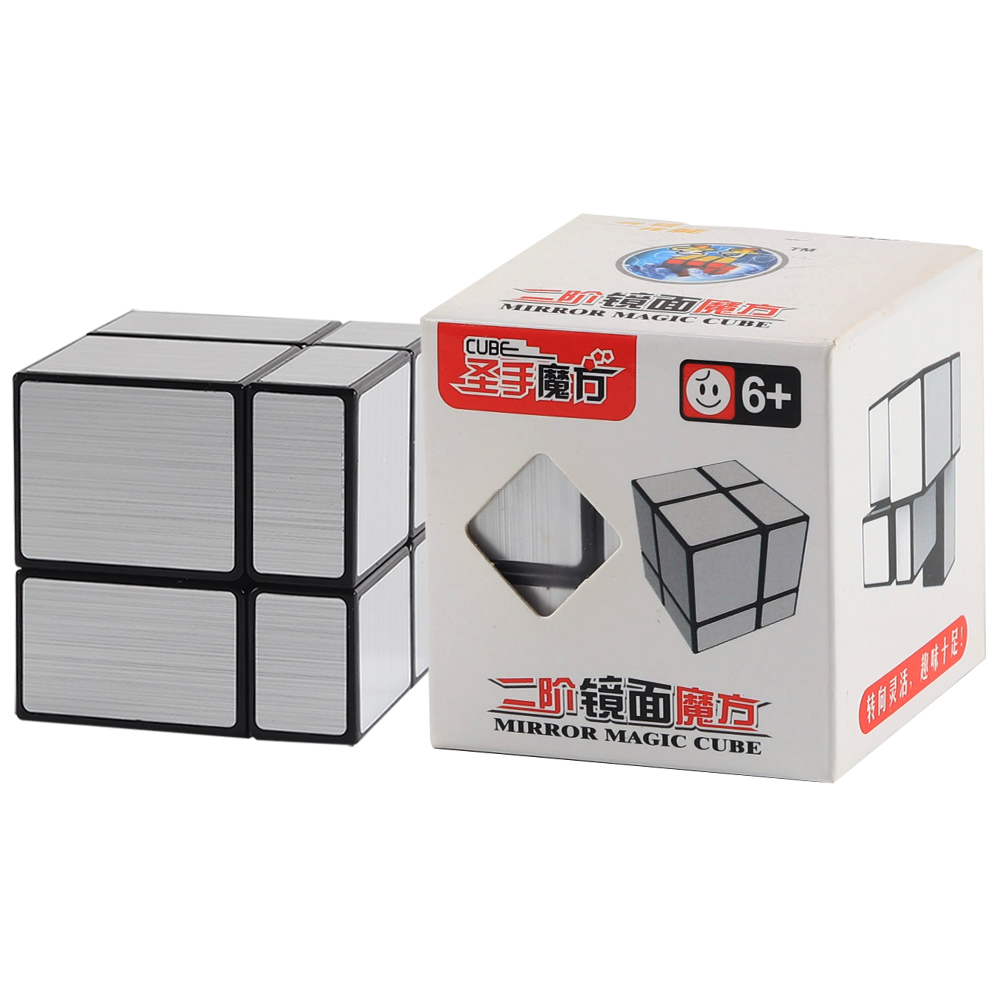 SENGSO chính hãng khối Rubik có hình dạng loạt Gương soi khối Rubik 2x2 3x3 +sách hướng dẫn Chỉ định cuộc thi Khối lập phương của Rubik từ tính đồ chơi trẻ em trò chơi trí óc
