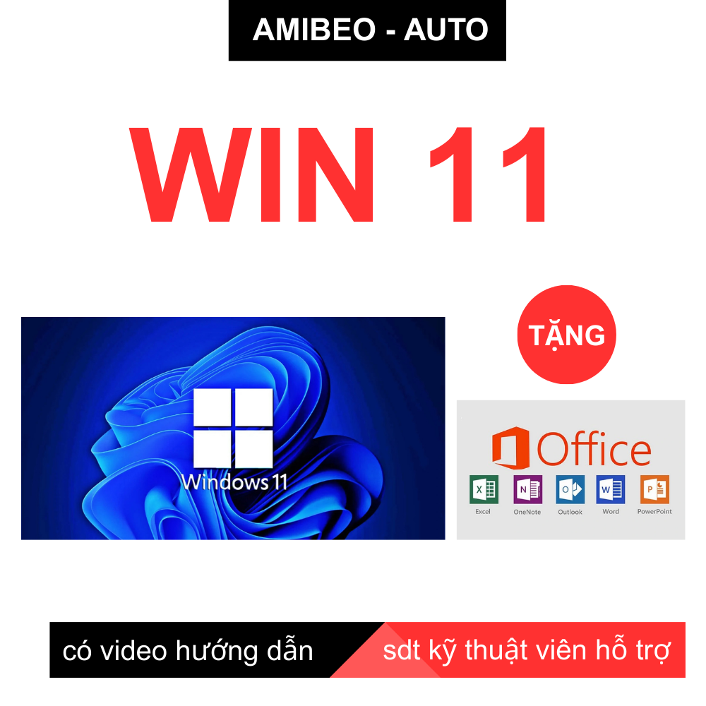 USB Cứu hộ cài Win7 win10 win11 Tự động Tặng kèm Off ice bản quyền usb boot tự động dễ sử dụng nhất 