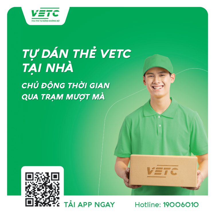 Thẻ thu phí tự động VETC - Thẻ thu phí không dừng VETC (Hàng chính hãng)