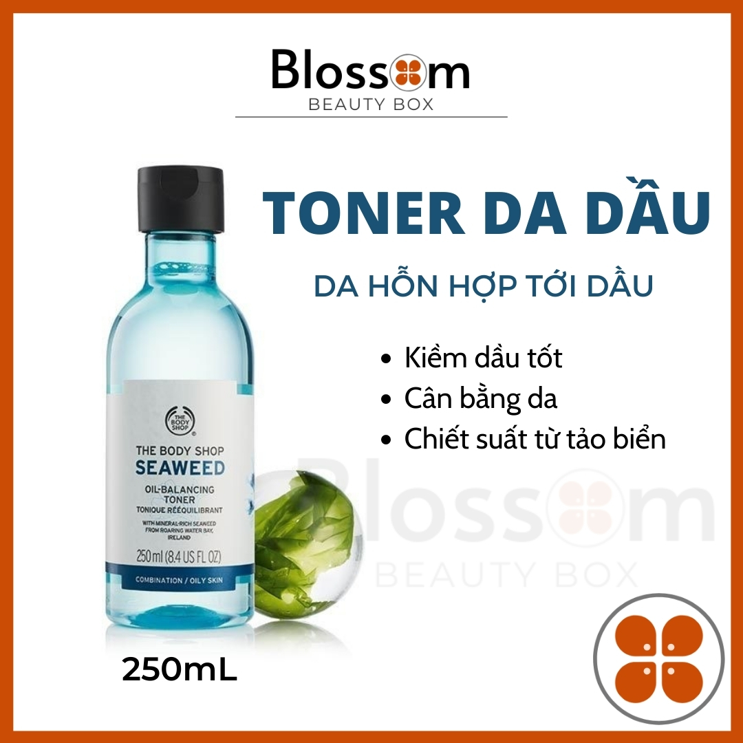 Toner Nước Hoa Hồng Da Dầu Seaweed 250Ml